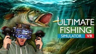 BEST FISHING GAME IN VIRTUAL REALITY? | Ultimate Fishing Simulator VR Gameplay (HTC Vive)