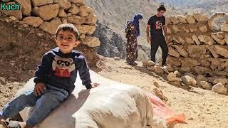 Life in the Zagros Mountains ️ The Daily Life of the Kuch Family ️