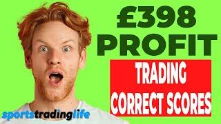 How Profitable Is Correct Score Trading? Predicting Target Scores Revealed