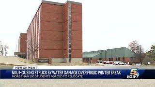 NKU students forced to move after pipes burst, flooding dorm