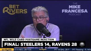 Texans, Ravens Dominate First Day of NFL Playoffs - Francesa Post-Game Reactions