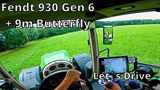 Let's Drive Fendt 930 Gen 6 + Claas Disco 9100AS Butterfly Mower