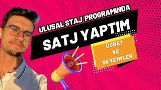 Ulusal Staj Programında Staj Yaptım  - Ücreti ve Deneyimim