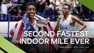 Nuguse  just misses out on the world record in the Wanamaker Mile  | World Indoor Tour 2023