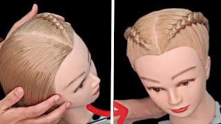 Beautiful and simple Dutch hair weave tutorial