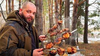 Готовлю ШАШЛЫК ПРАВИЛЬНО, лучший соус к мясу из запечённых овощей