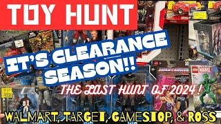 TOY HUNT | Multiple Clearance Deals! Last Hunt Of 2024! Walmart, ROSS, Target & GameStop! #ross