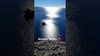 Turkey Antalya beach ️  Where do you like to travel? #holiday #antalya #turkey #travel #shorts