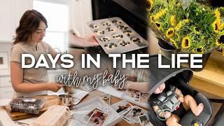 DAYS IN THE LIFE | Postpartum Wardrobe Refresh, New Mom Struggles & Baking Blueberry Muffins