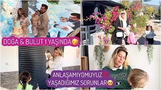 KARDEŞİMLE ANLAŞAMIYOR MUYUZ‼️YAŞADIĞIMIZ SORUNLARDOĞA ve BULUT 1 YAŞ DOĞUM GÜNÜ