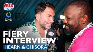 Eddie Hearn MAKES CONFESSION To Derek Chisora