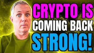 CRYPTO BOUNCING BACK FROM HORRIFIC CRYPTO CRASH! MAJOR BREAKING CRYPTO NEWS!