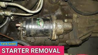 Starter Removal | Tata Sumo | ballubhai nt