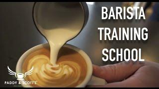 Paddy and Scott's barista training school