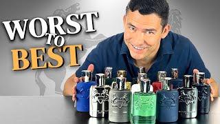 Ranking My Parfums De Marly Collection (14 Bottles) WORST To BEST!