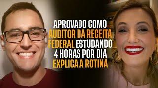 APROVADO COMO AUDITOR DA RECEITA FEDERAL ESTUDANDO 4 HORAS POR DIA EXPLICA A ROTINA