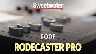Rode RodeCaster Pro Podcast Production Studio Demo