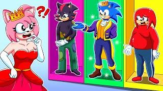 Amy's Choice - Who Is My Most Handsome Prince!? | Sonic The Hedgehog 3 Animation