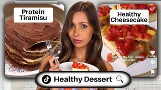 I Tested TikTok’s Most VIRAL ‘Healthy’ Dessert Recipes