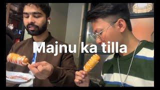 Best places to eat food || Majnu ka tilla market delhi || best korean cafe and food | Vlog