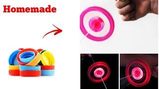 how to a make sonic spinner | spinning toy kaise banaen | home made sonic spinne