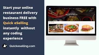 Quick eSelling - Free Restaurant Website & App Platform