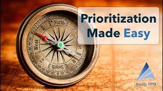 Prioritization Made Easy with Acuity PPM