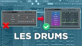 La MÉTHODE pour FAIRE ses DRUMS | Tutoriel FL Studio 20