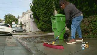 Residents Of San Francisco's West Portal Spend Day Cleaning Up After Flash Flood