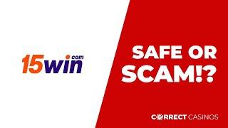 15Win Casino Review. Safe or Scam?