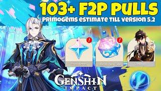 EVEN MORE REWARDS! 103 FREE PULLS FOR NEUVILLETTE AND ZHONGLI IN VERSION 5.2 - Genshin Impact