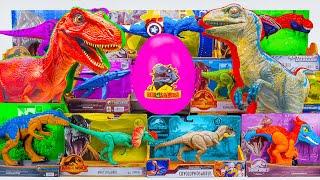 Unboxing Review Jurassic World | HUGE T-Rex, Giant Raptor, Dino Eggs, Allosaurus, Kronosaurus | ASMR