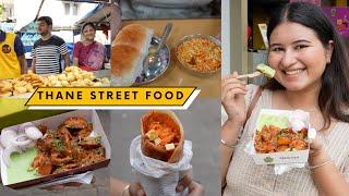 BEST THANE STREET FOOD | Rolls, Dabeli, Misal Pav, Vada Pav & More | 4K