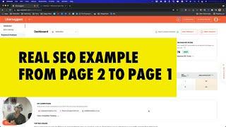 UberSuggest SEO Demo - From Page 2 to Page 1 with Your Keywords