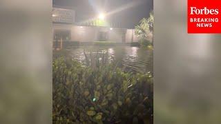 Ramada Inn In Manatee County, Florida, Is Evacuated Due To Hurricane Helene