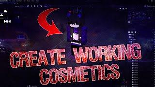 The Easiest Way to Make Your Own Cosmetics!! | Minecraft Bedrock [2023]