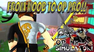 FROM NOOB TO OP PRO!! IN OP NINJA SIMULATOR