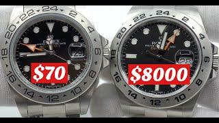 REAL vs FAKE ROLEX - Rolex Explorer 2 | 216570