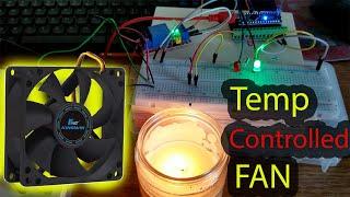 Make A DIY Temperature Controlled Fan Using Arduino Nano And A 5V Relay