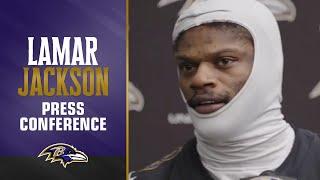 Lamar Jackson On Preparation for Bills, Cold Weather | Baltimore Ravens