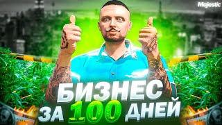 БИЗНЕС ЗА 100 ДНЕЙ на MAJESTIC RP! ПОЛНЫЙ СТАРТ С НУЛЯ на НОВОМ СЕРВЕРЕ GTA 5 RP