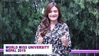 SUBEKSHA KHADKA || WORLD MISS UNIVERSITY NEPAL 2019 || TRIDENT CONCEPT