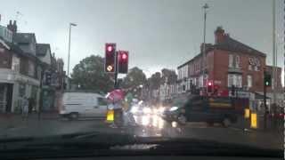 Leicester Rain. Прикольно ехать когда ничего не видно=)