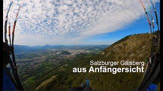 Gaisberg aus Anfängersicht - Paragliding in Salzburg