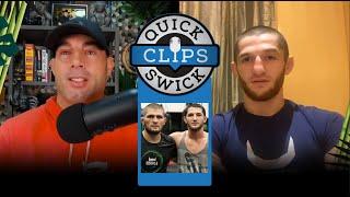 Khabib's teammate, Tagir Ulanbekov, tells how Khabib Хабиб defeats Gaethje | Mike Swick Podcast