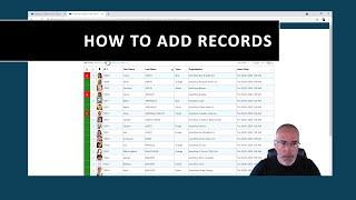 How to Add Records in IDpack in the Cloud