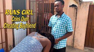 Runs Girl Cries Over Cheating Boyfriend