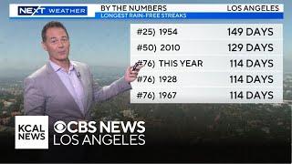 114 days without rain in LA | WOW Weather