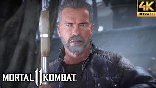 Mortal Kombat 11 - Terminator All Fatalities, Brutalites, Intros, Victory Poses & More (4K 60FPS)