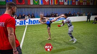 Ukrainian KICKBOXER vs Georgian WOLF | RFC | MMA-Fight! | #RFC #mma #boxing